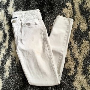 White American Eagle Jegging Size 4